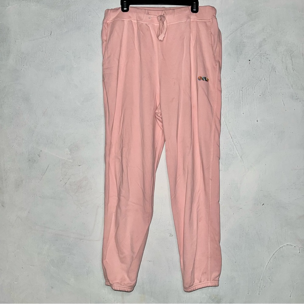 Golfwang by TYLER of Odd Future sweatpants peach size medium